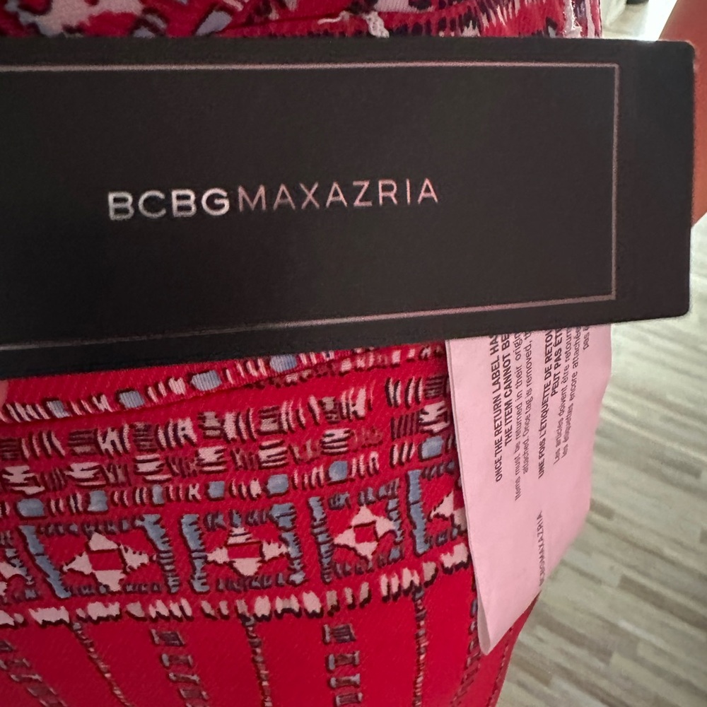 BCBGMAXARIZA Lienna Print Maxi Dress xs - Picture 7 of 11